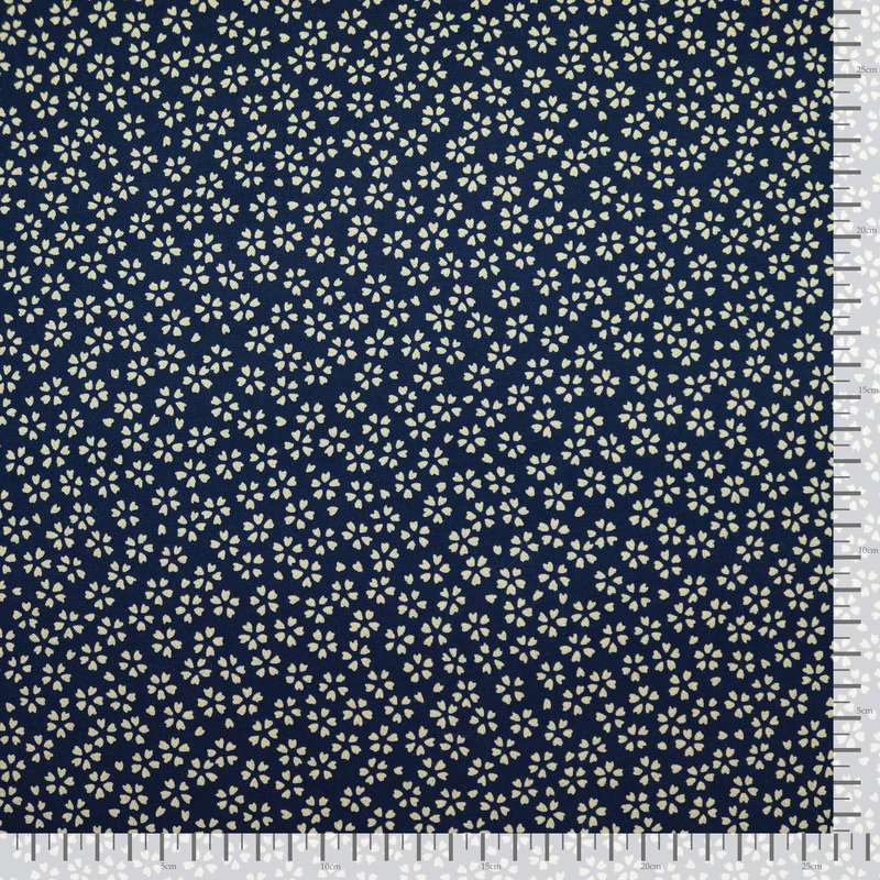 Kleine Sakura Kirschblüten No.2 - Dunkelblau