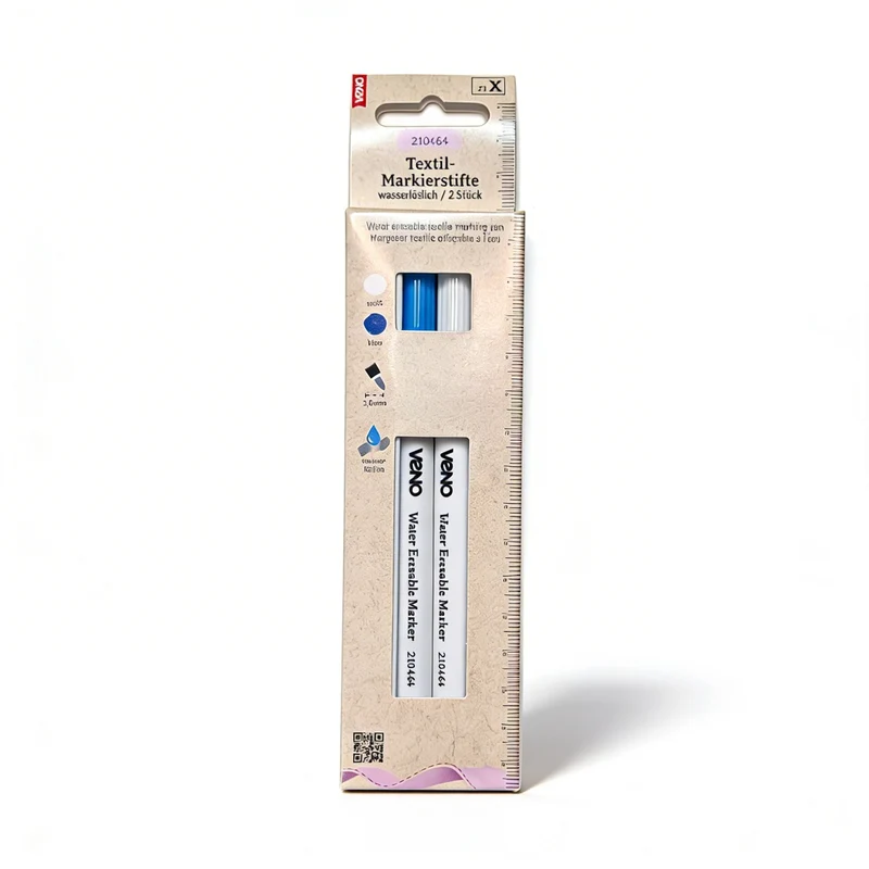 Wasserlösliche Markierstifte von VENO – Set Blau & Weiß