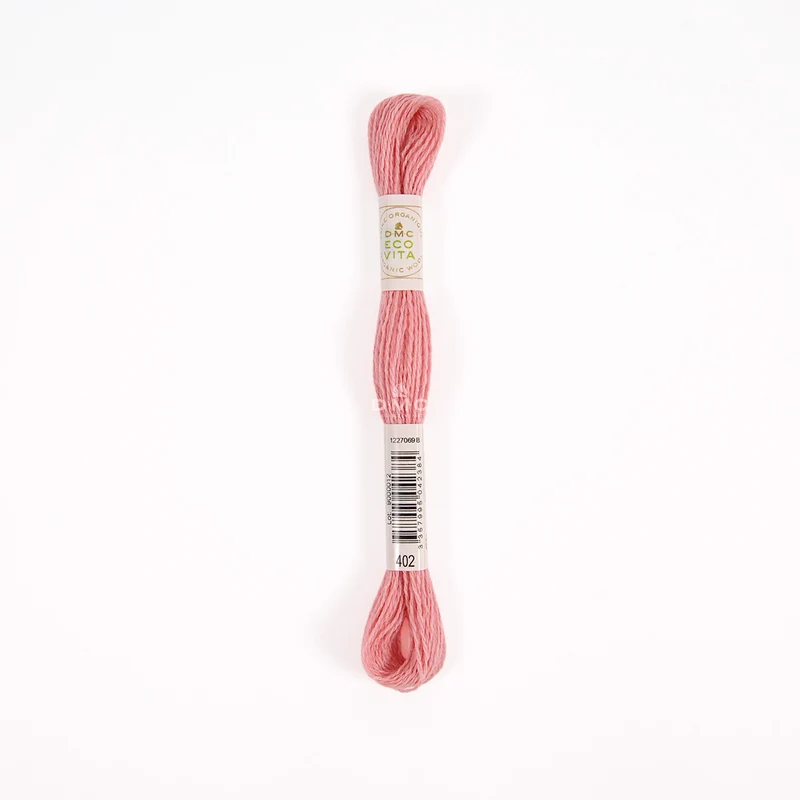 DMC Eco Vita Stick- und Stopfgarn rot / rosa / beere – Bio Wolle 16m