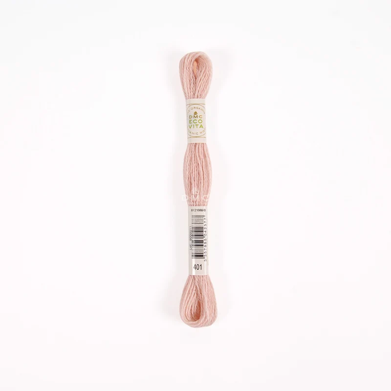 DMC Eco Vita Stick- und Stopfgarn rot / rosa / beere – Bio Wolle 16m