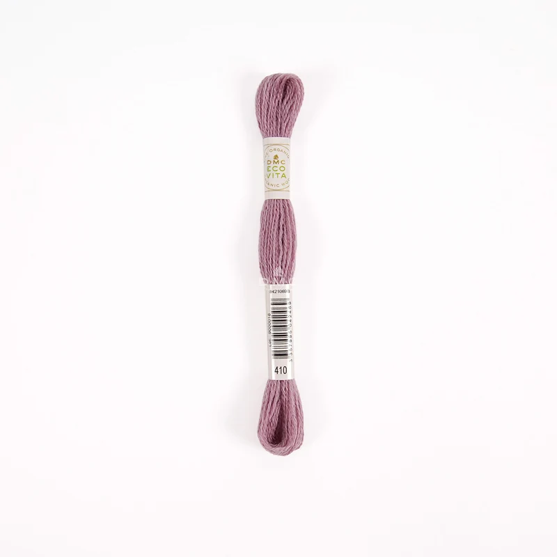 DMC Eco Vita Stick- und Stopfgarn rot / rosa / beere – Bio Wolle 16m