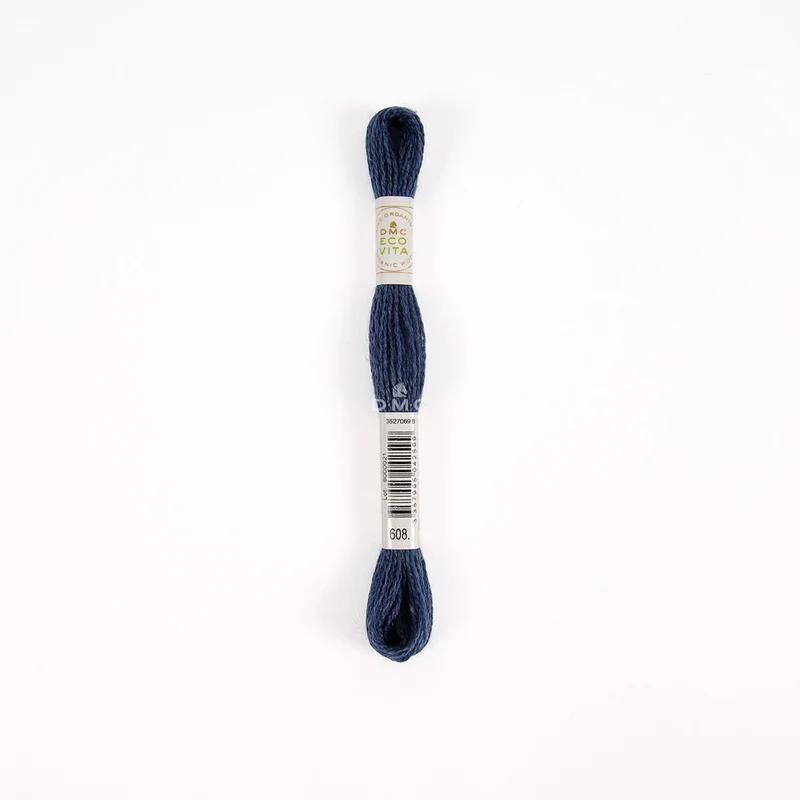 DMC Eco Vita Stick- und Stopfgarn blau türkis – Bio Wolle 16m
