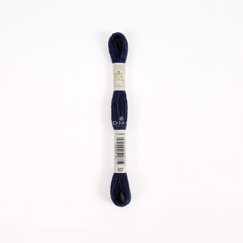 DMC Eco Vita Stick- und Stopfgarn blau türkis – Bio Wolle 16m