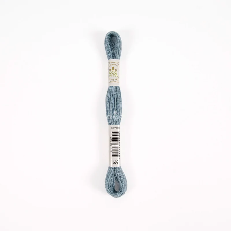 DMC Eco Vita Stick- und Stopfgarn blau türkis – Bio Wolle 16m