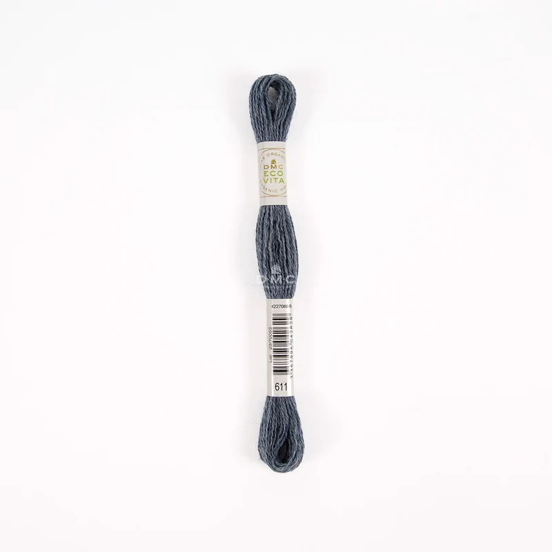 DMC Eco Vita Stick- und Stopfgarn blau türkis – Bio Wolle 16m