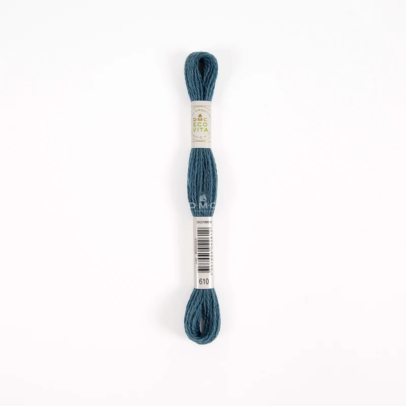 DMC Eco Vita Stick- und Stopfgarn blau türkis – Bio Wolle 16m