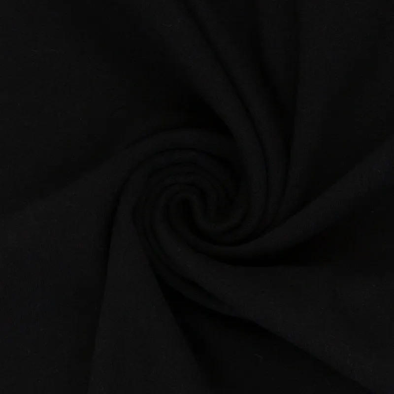 Bündchen Schlauchware uni schwarz Nanni Swafing