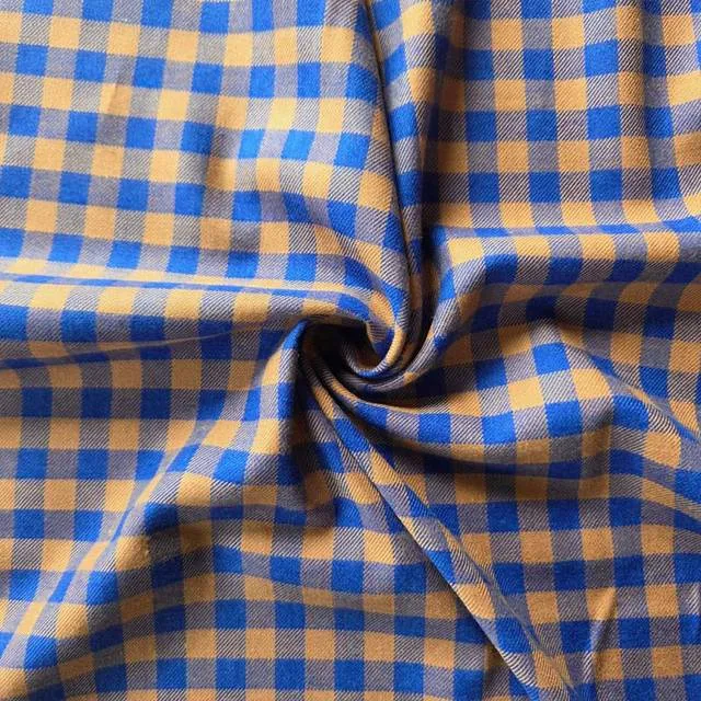 Vichy-Flanell kariert – Baumwolle und Viskose