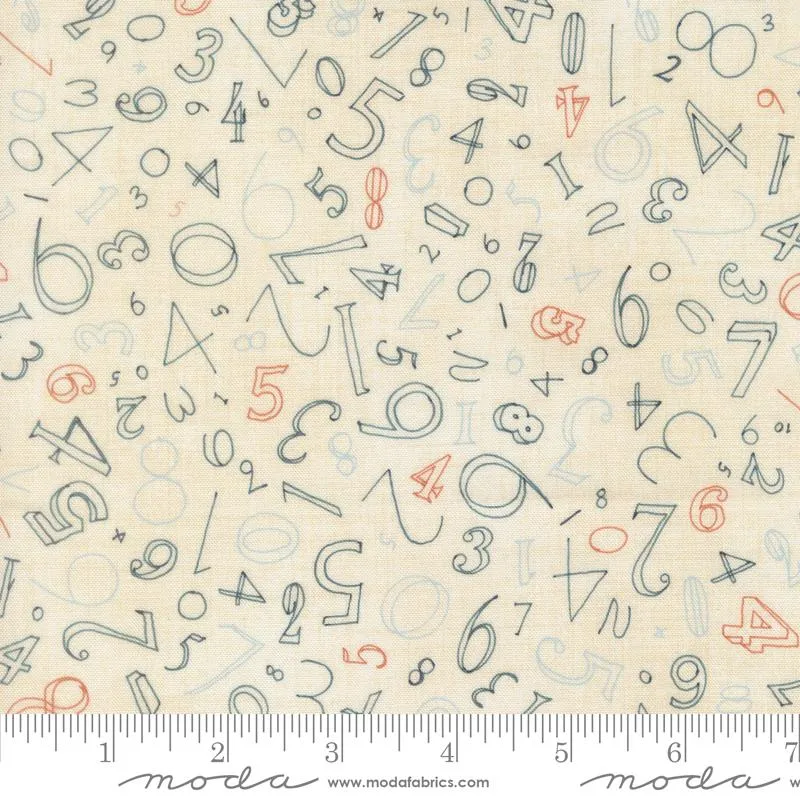 Moda, Janet Clare, Data, Numerals Lovelace Ivory