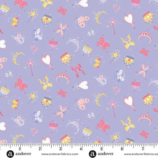 Makower UK, Dance Class-Accessories Purple