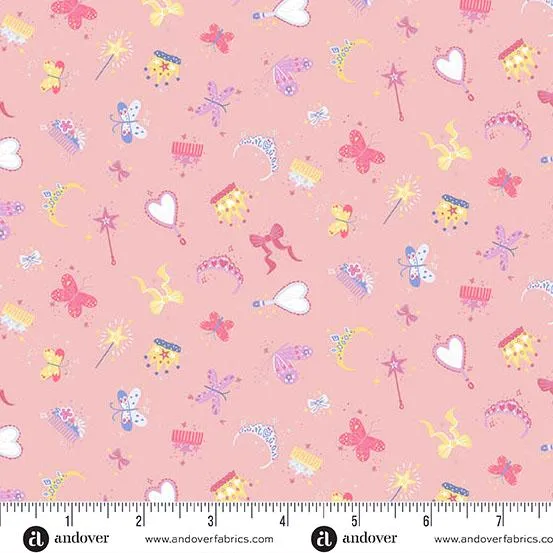 Makower UK, Dance Class-Accessories Pink