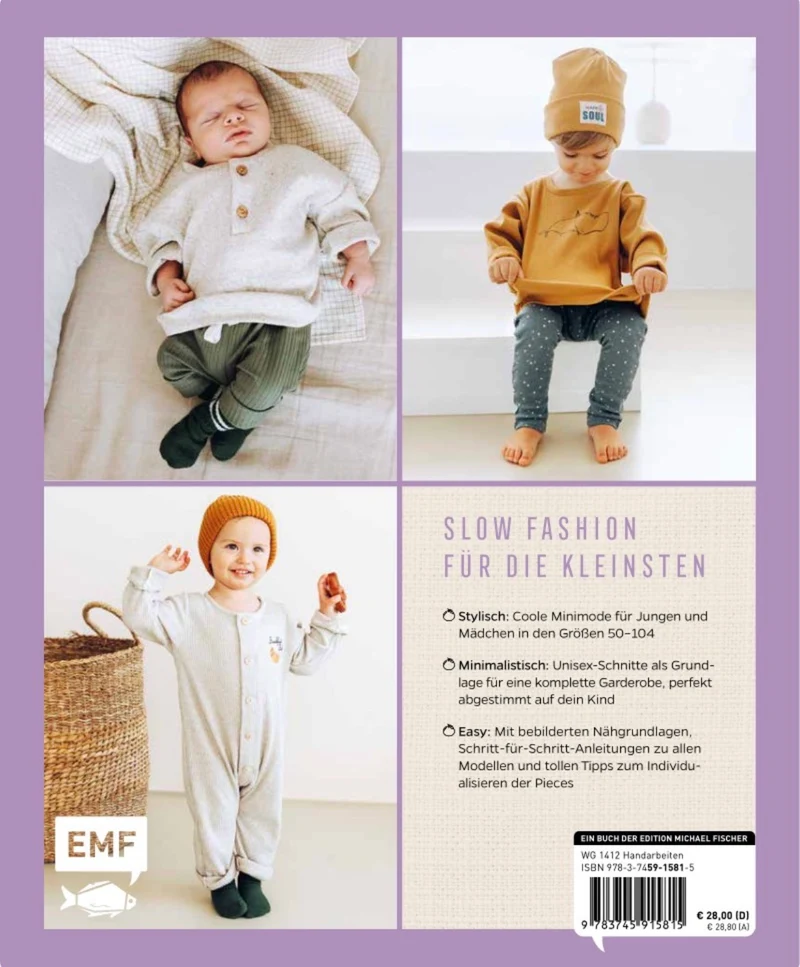 EMF Verlag "HEJLENKI" Nähen für Babys und Kleinkinder von Helene Pani
