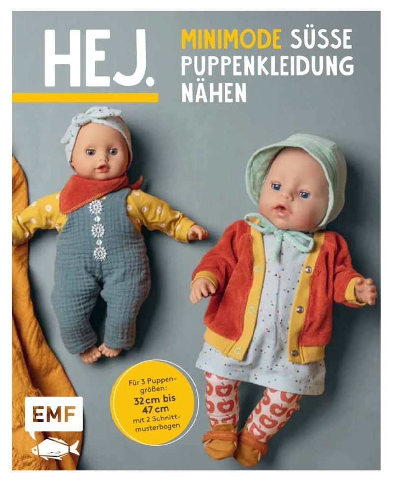 Buch von EMF Verlag "HEJ. Süsse Puppenkleidung"