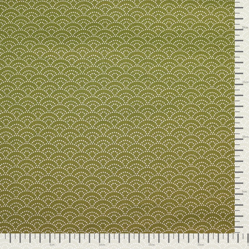 Seigaiha Mini No.1 - Grün