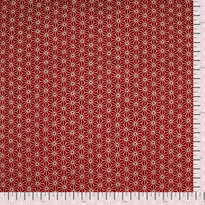 Asanoha Mini No.1 - Rot