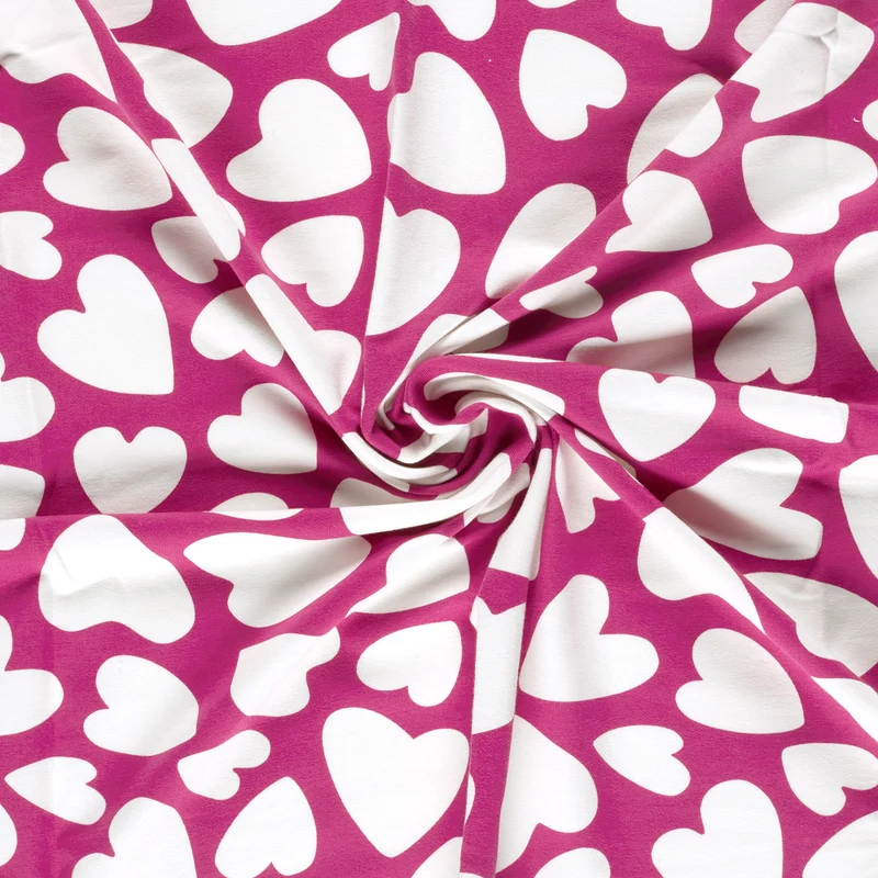 French Terry Herzen – Fuchsia