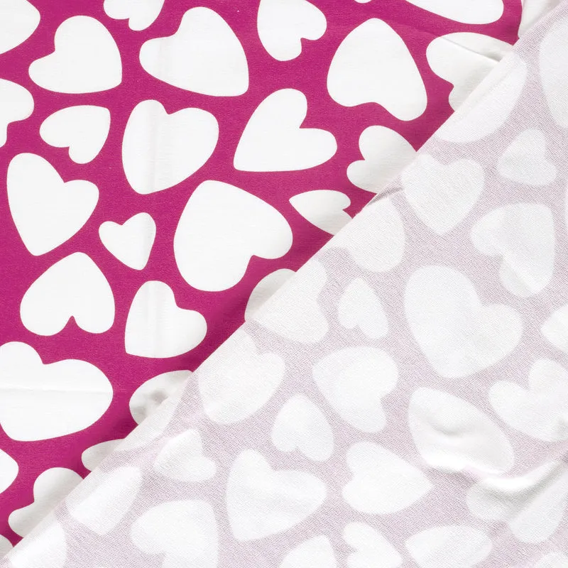French Terry Herzen – Fuchsia
