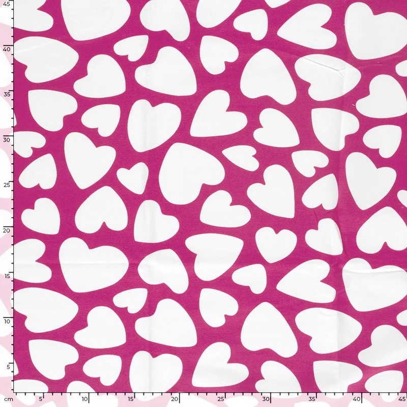 French Terry Herzen – Fuchsia