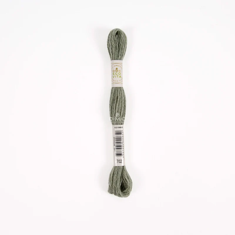 DMC Eco Vita Stick- und Stopfgarn grün – Bio Wolle 16m zum Stopfen