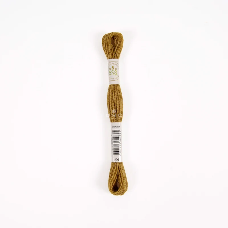 DMC Eco Vita Stick- und Stopfgarn braun / Erdtöne – Bio Wolle 16m