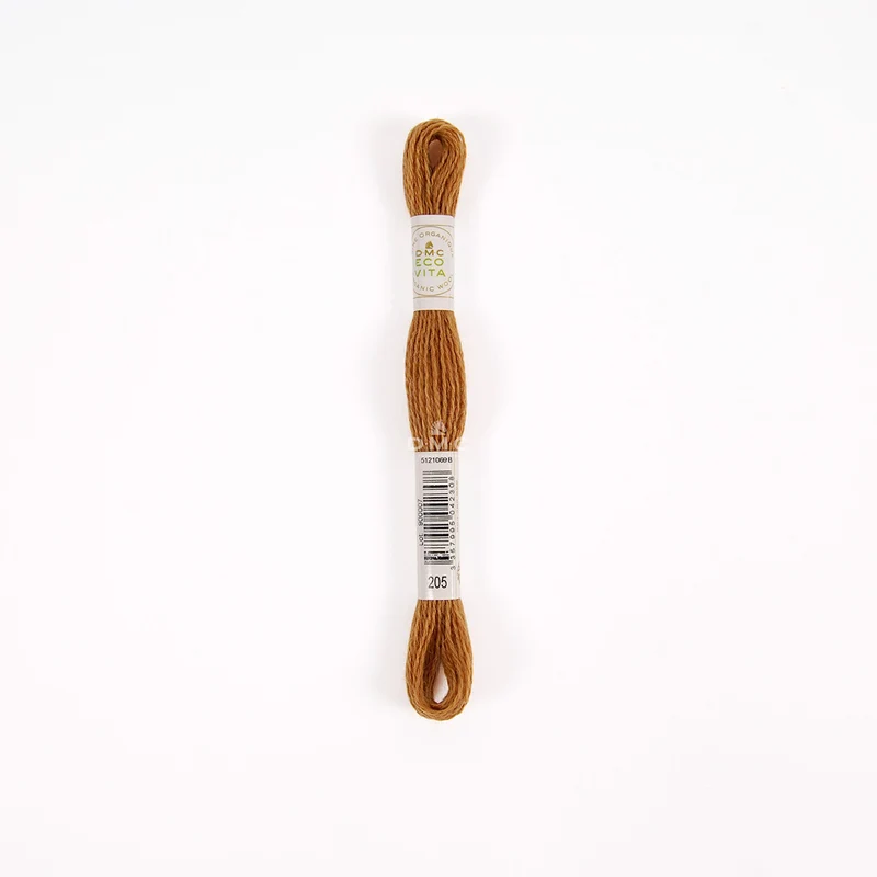 DMC Eco Vita Stick- und Stopfgarn braun / Erdtöne – Bio Wolle 16m