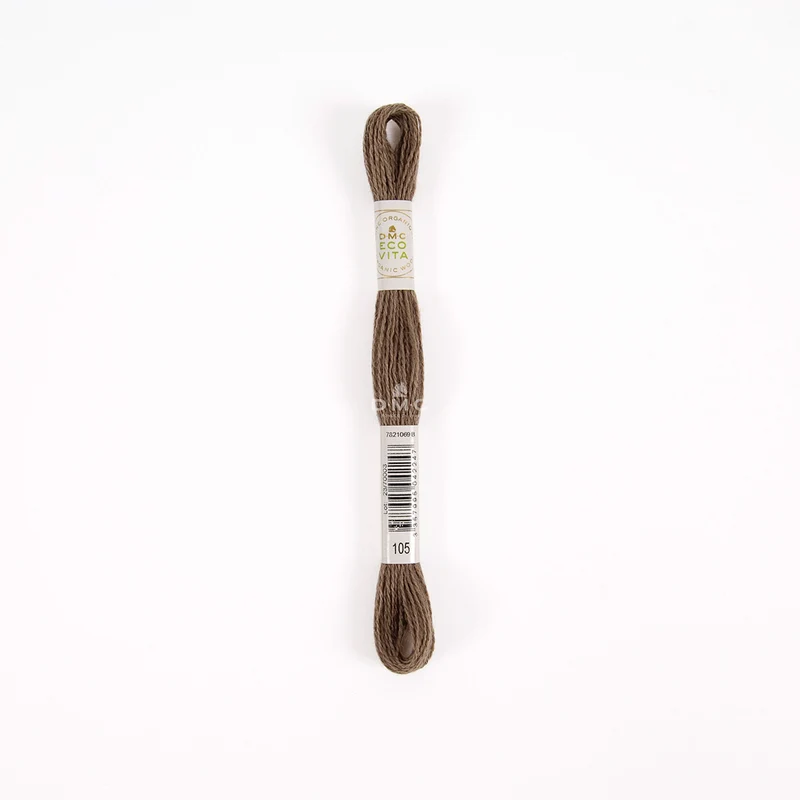 DMC Eco Vita Stick- und Stopfgarn braun / Erdtöne – Bio Wolle 16m