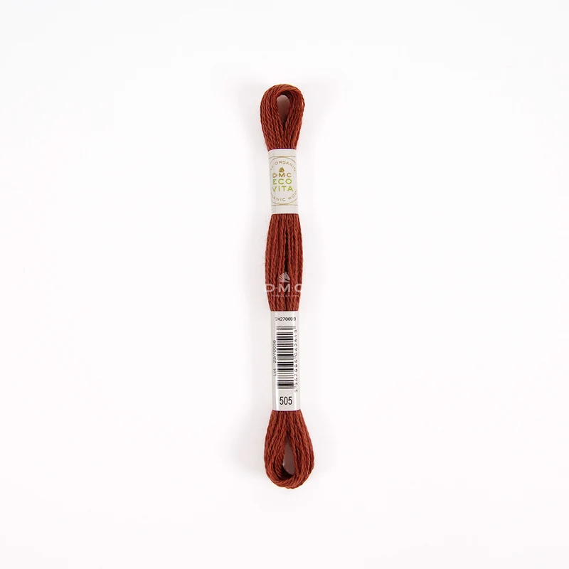 DMC Eco Vita Stick- und Stopfgarn braun / Erdtöne – Bio Wolle 16m
