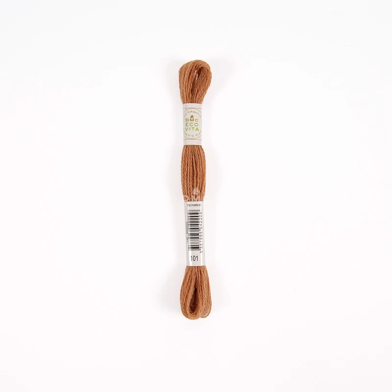 DMC Eco Vita Stick- und Stopfgarn braun / Erdtöne – Bio Wolle 16m