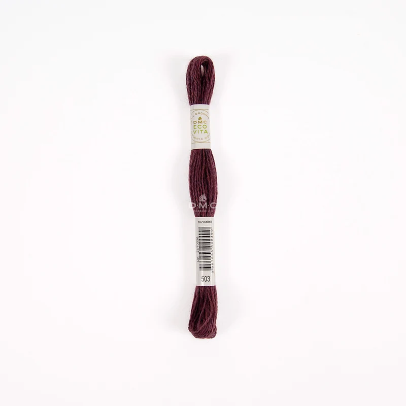 DMC Eco Vita Stick- und Stopfgarn braun / Erdtöne – Bio Wolle 16m