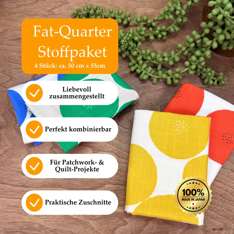 Fat-Quarter Stoffpaket - No.1.14 - Muddy Works Hell