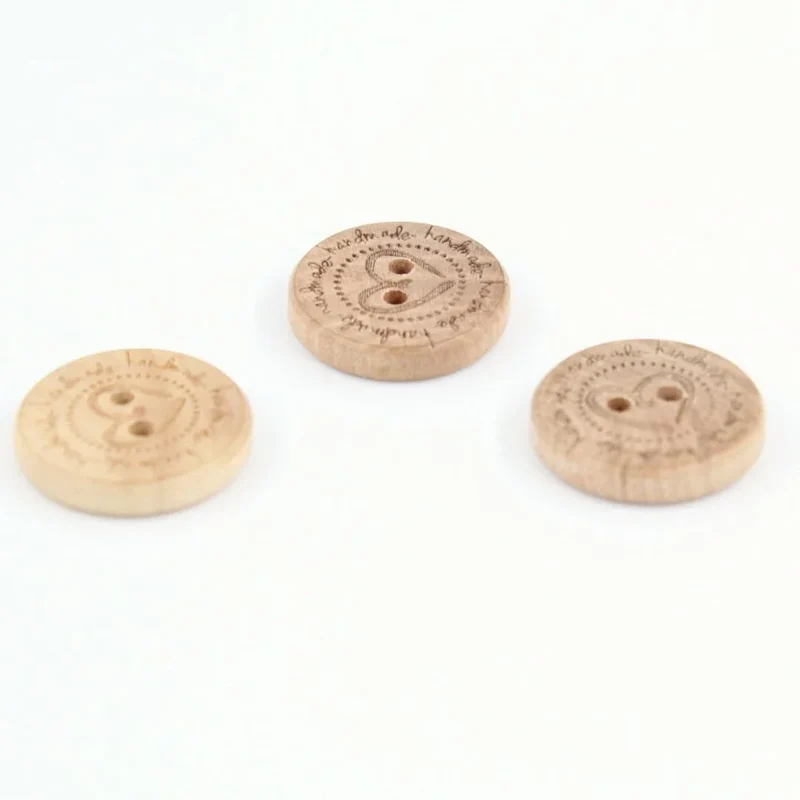 Holzknopf Handmade | 1 Stück