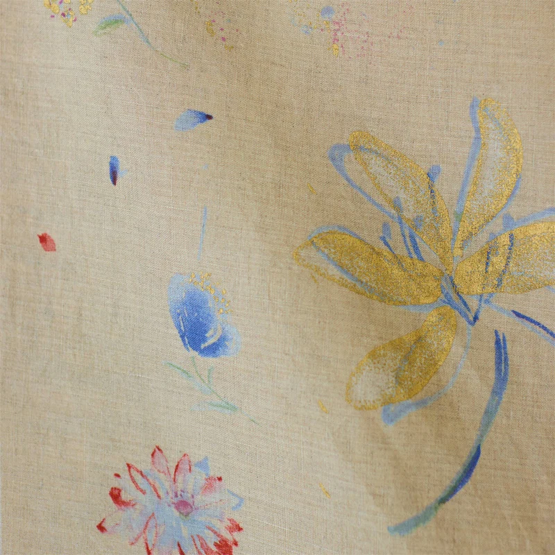 Nani Iro 2026 - hana no toki niwa - Sublimation 100% Leinen
