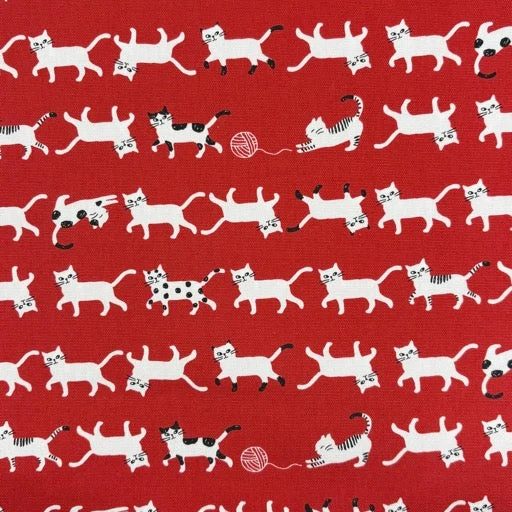 Simply Palette Cats – Cotton Oxford von Kokka