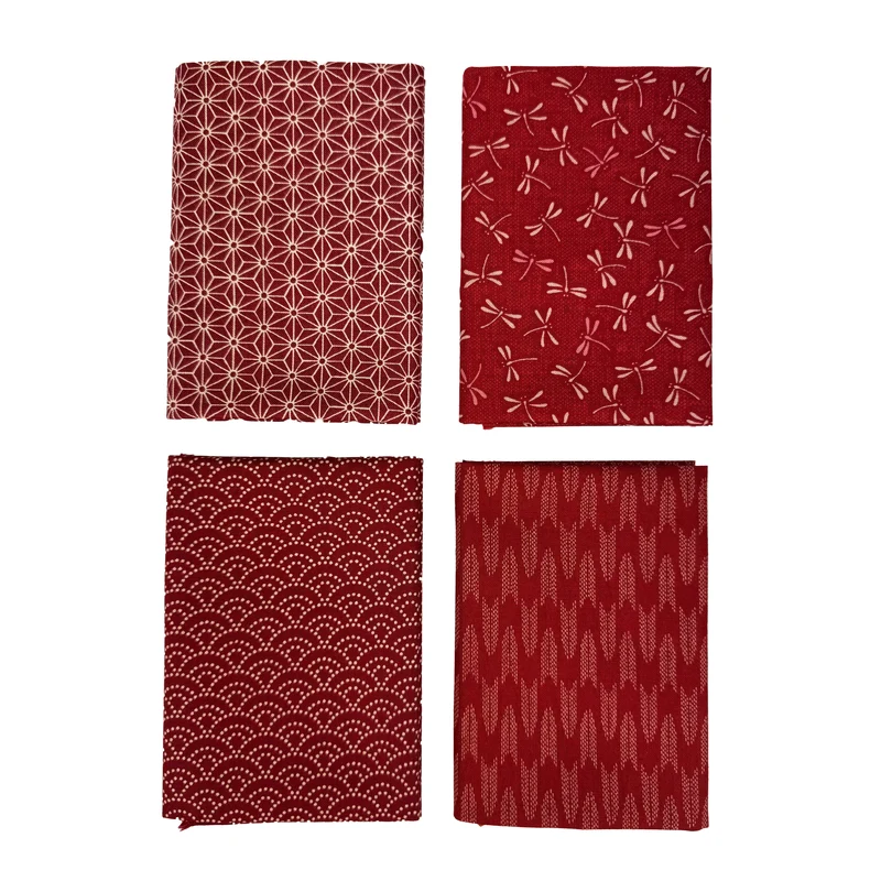 Fat-Quarter Stoffpaket - No.1.12 - Rot