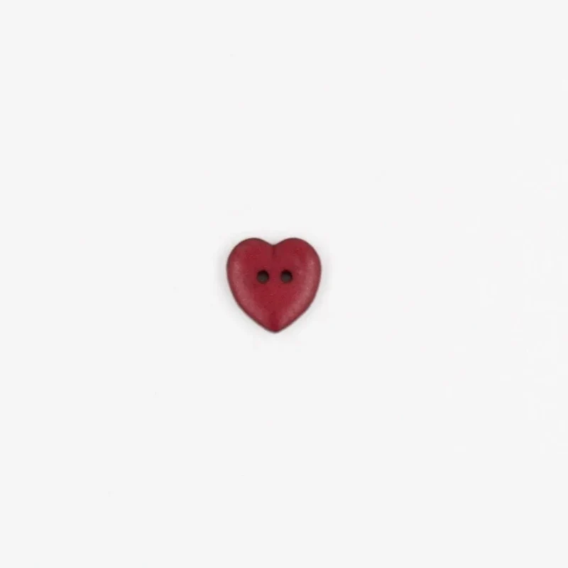 Kinderknopf Herz 15mm
