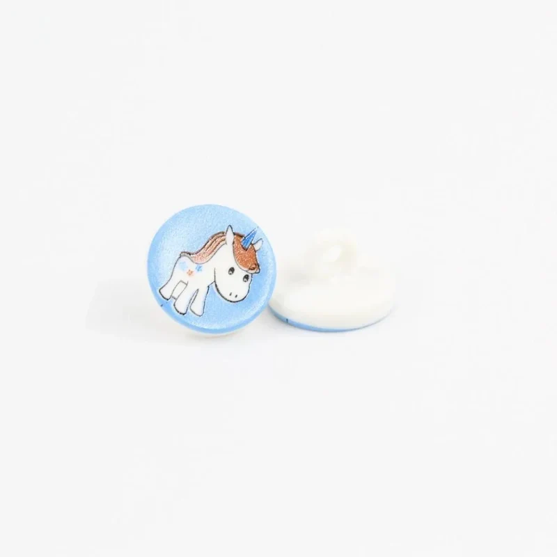 Kinderknopf Einhorn