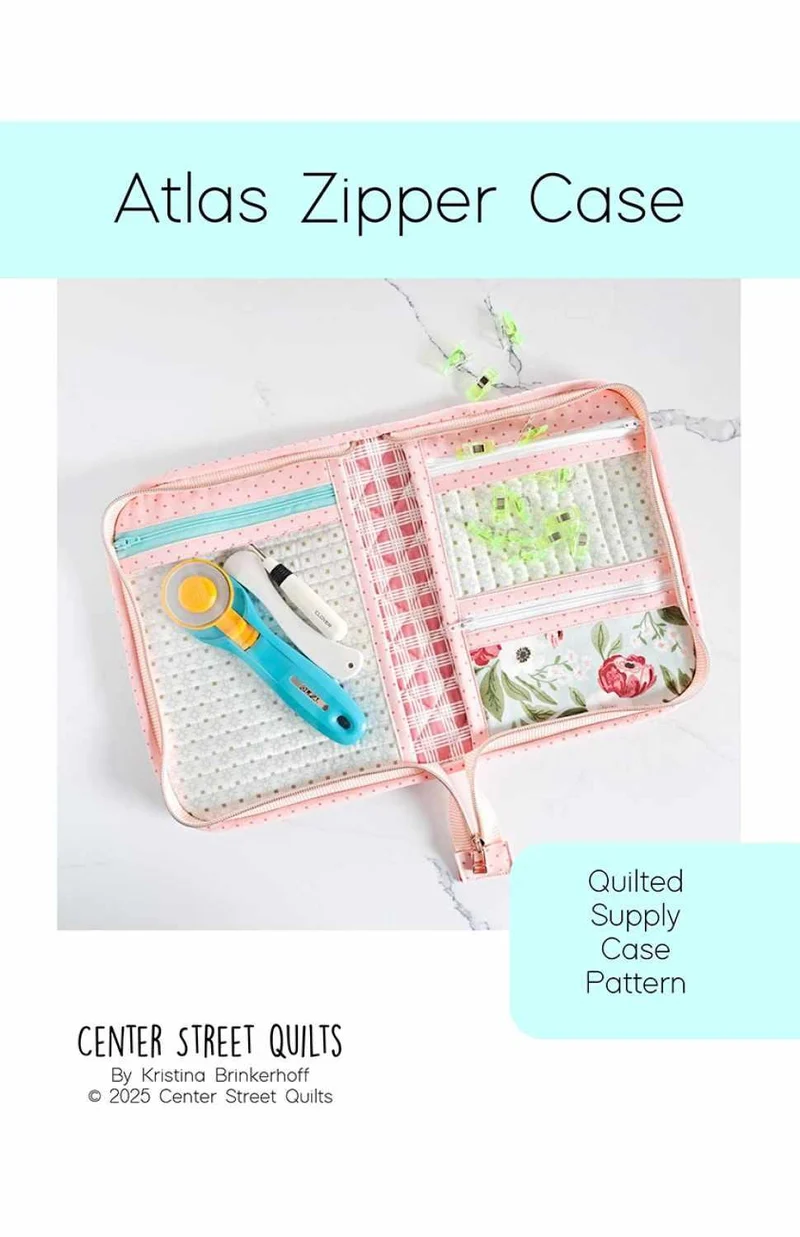 Atlas Zipper Case Pattern