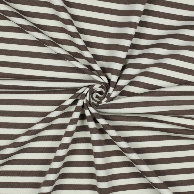 French Terry Stripe Yarn Dyed