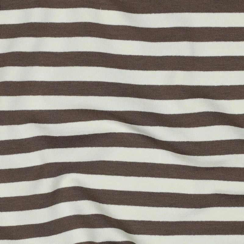 French Terry Stripe Yarn Dyed