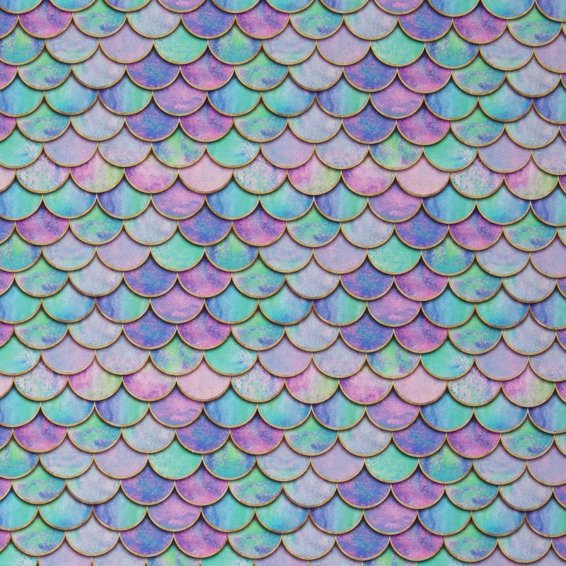 Swafing Mermaid Baumwollstoff – flieder