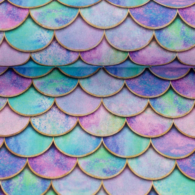 Swafing Mermaid Baumwollstoff – flieder