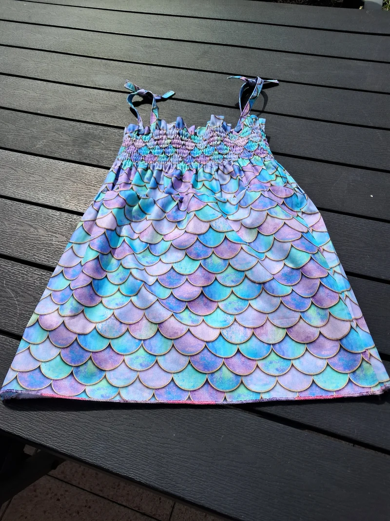 Swafing Mermaid Baumwollstoff – flieder