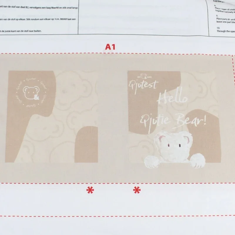 DIY Nähpanel – Qjutiest Babybuch selber nähen