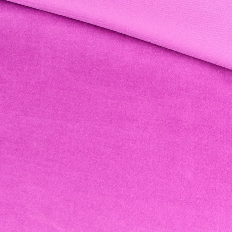 Samtstoff Velvet | Fuchsia