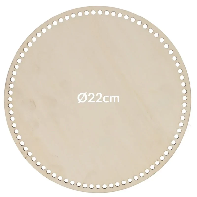 Holzboden für Taschen und Körbe