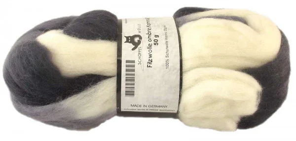 Filzwolle Kammzug | 100% Merino-Schurwolle