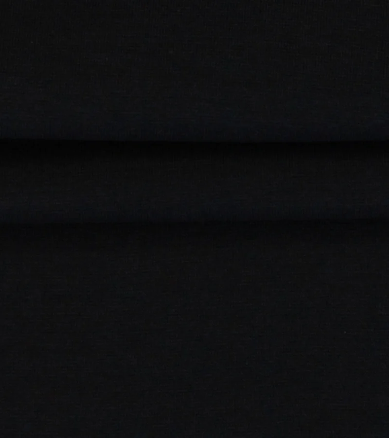 Bündchen Schlauchware uni schwarz