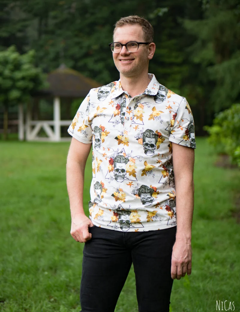 Fadenkäfer Schnittmuster Poloshirt Herren