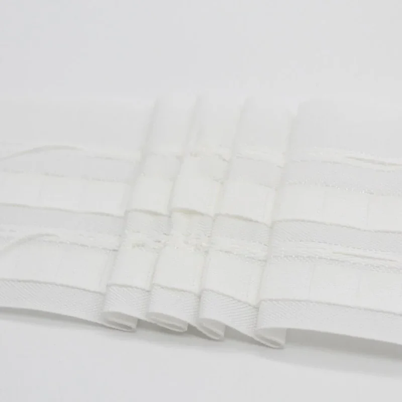 Gardinen Faltenband 70mm Weiß | ab 1 Meter