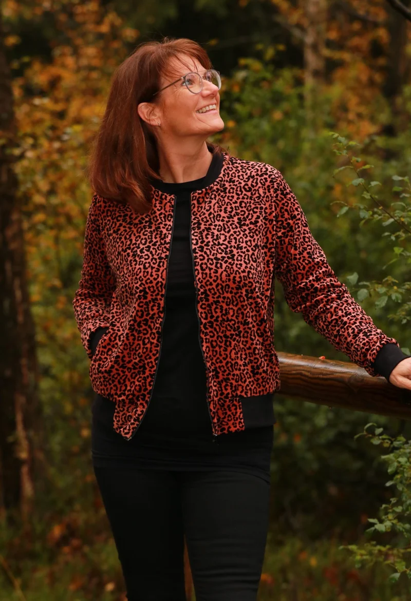 Fadenkäfer Schnittmuster "College Jacke" Damen